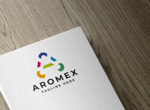 Aromex Letter A Logo Template Screenshot 3
