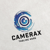 Camera Pixel C Letter Logo Template
