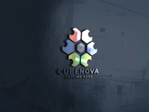 Cube Nova Logo Screenshot 2