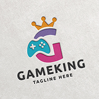 Gamer King Letter G Logo