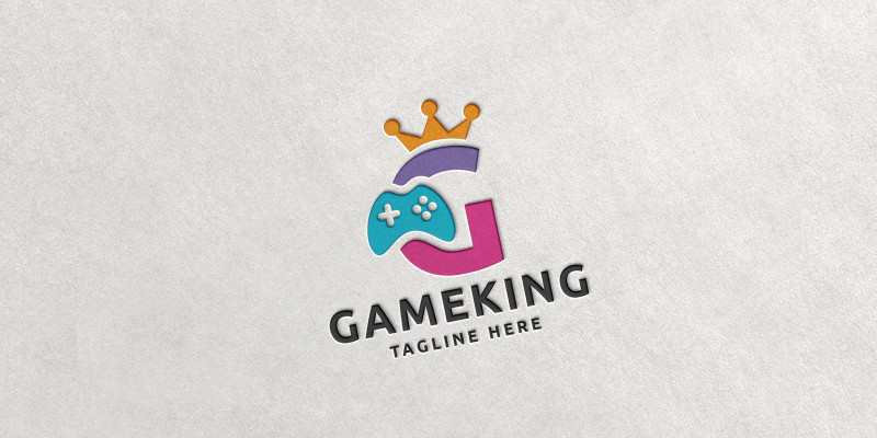 Gamer King Letter G Logo