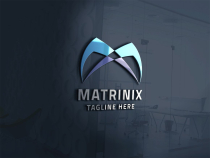 Matrinix Letter M Logo Screenshot 2