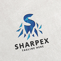 Sharpex Letter S Logo