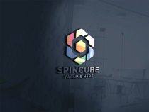 Spin Cube Logo Screenshot 2