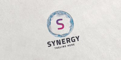 Synergy Letter S Logo Temp