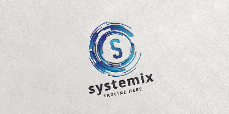 Systemix Letter S Logo