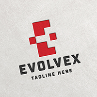 Evolve - Letter E Logo Temp