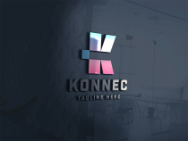 Letter K- Connect Logo Screenshot 3