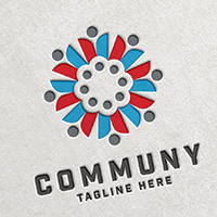 Community Human Logo Temp