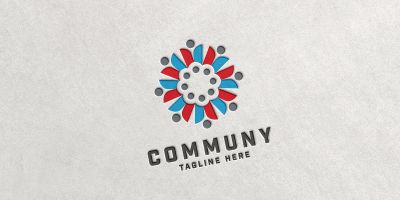 Community Human Logo Temp