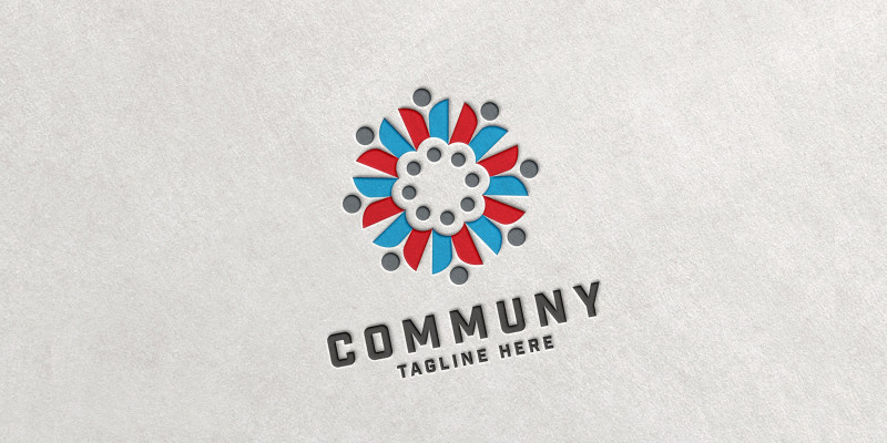 Community Human Logo Temp