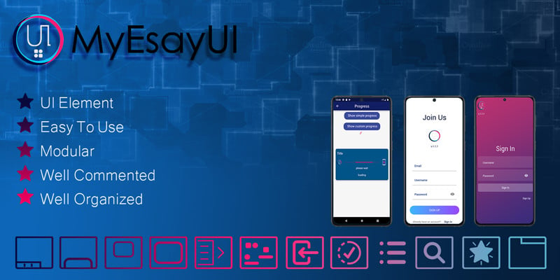 MyEsayUI - Android UI Kit