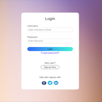 PHP Login Form with MySQL and Validation Form