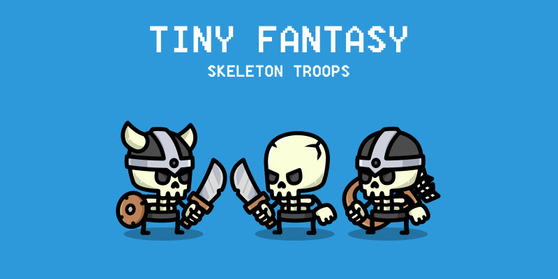 Skeleton Troops Game Characters