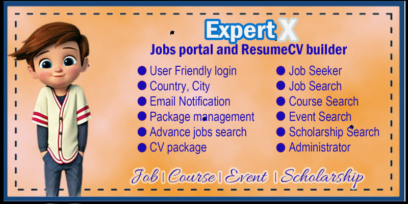 Expert X - Jobs Portal and Resume Builder