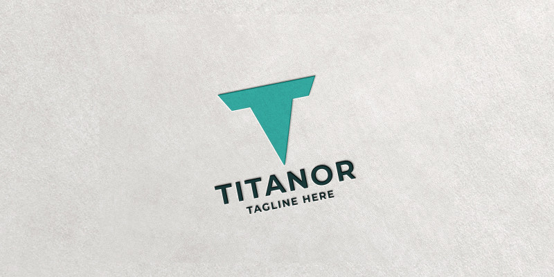 Titanor Letter T Logo