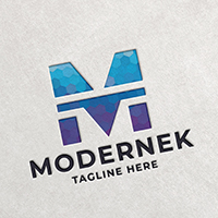 Modernek Letter M Logo