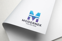Modernek Letter M Logo Screenshot 2