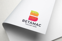 Betamac Letter B Logo Screenshot 2