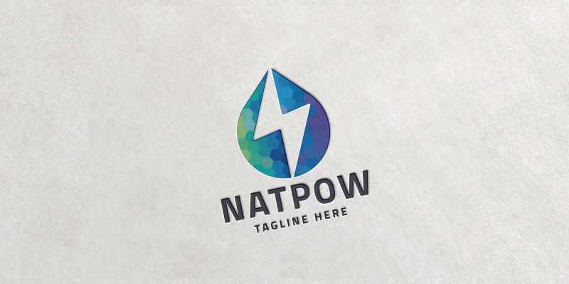 Nature Power Logo Template