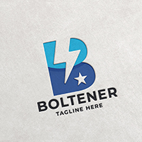 Bolt Energy Letter B Logo