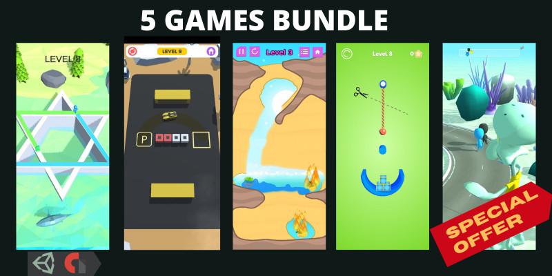 5 Unity Games - Special offer