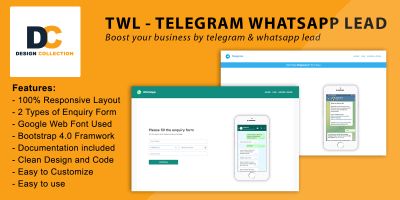 TWL - Telegram WhatsApp Lead Generation