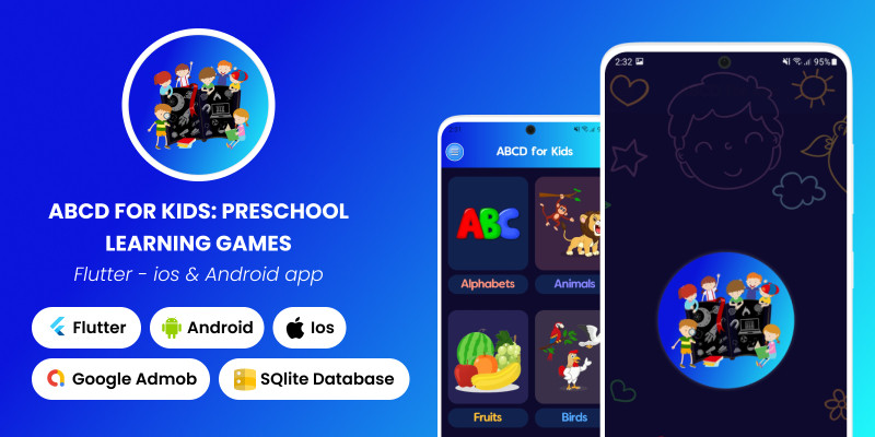 Kids Preschool Games - Flutter App