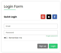 Formato - Different HTML5 Forms Template Screenshot 3