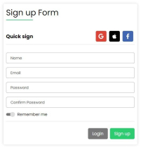 Formato - Different HTML5 Forms Template Screenshot 6