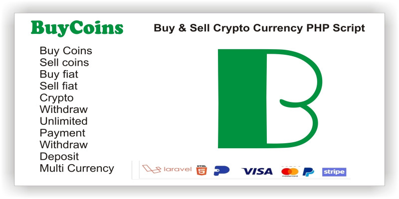 BuyCoins - Buy And Sell Crypto Currency PHP Script