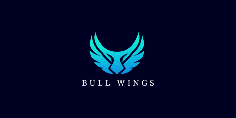 Bull Wings Vector Logo