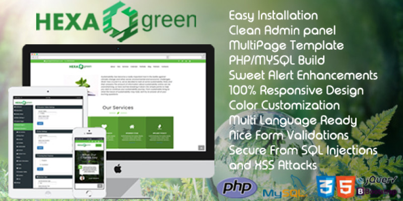 HEXAGreen - Website CMS