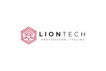 Lion  Head Tech Logo Screenshot 3