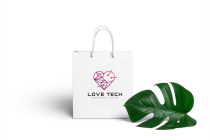 Love Tech Molecular Logo Screenshot 4