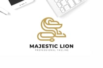 Majestic Lion Logo Screenshot 1