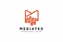 Mediatex M Letter Logo Screenshot 1