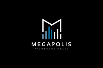 Megapolis M Letter Logo Screenshot 2
