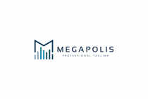 Megapolis M Letter Logo Screenshot 3