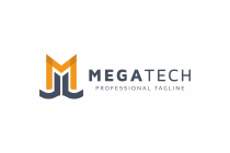 Megatech M Letter Tech Logo Screenshot 3