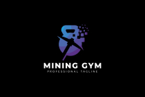 Mining Gym Logo Screenshot 2
