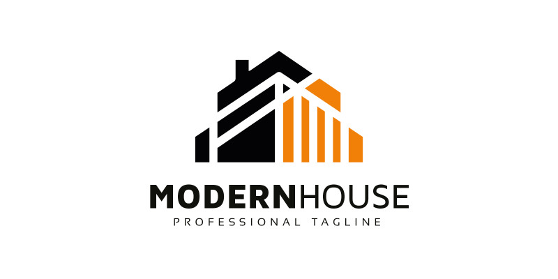 Modern House Logo