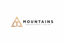 Mountains M letter Logo Screenshot 4