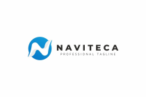 Naviteca N Letter Circle Logo Screenshot 3