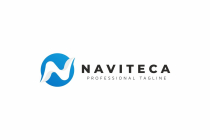 Naviteca N Letter Circle Logo Screenshot 3