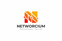 Network N Letter Tech Logo Screenshot 1