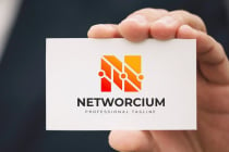 Network N Letter Tech Logo Screenshot 4