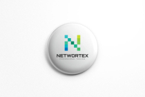 N Letter Pixel Colorful Logo Screenshot 5
