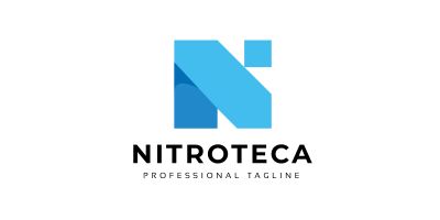 Nitroteca N Letter Blue Logo