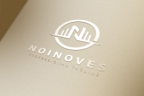 N Letter Building Logo Screenshot 4